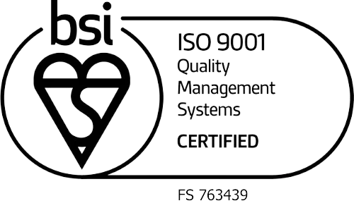 BSI ISO 9001 certified